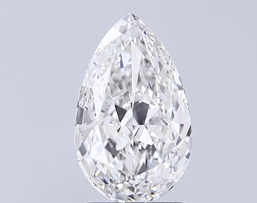 2.51 Ct pear F VS1