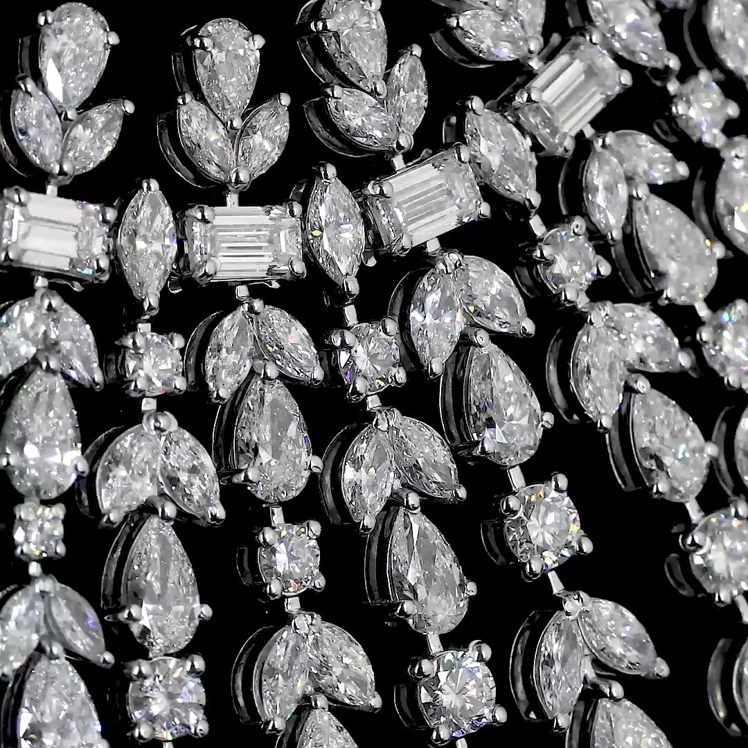 bridal style wedding necklace lab grown diamond feature images