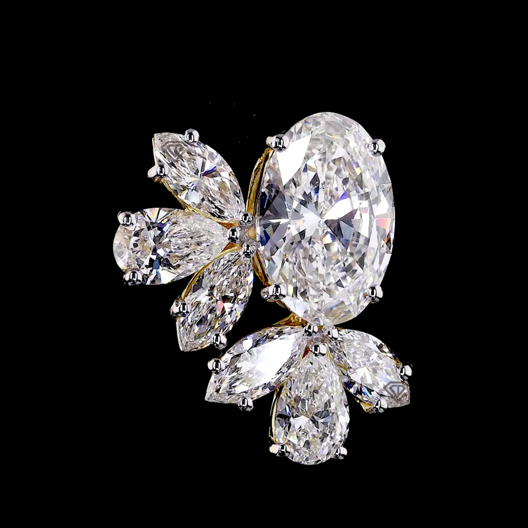 Oval Lab-Grown Diamond Floral Cluster Earrings feature_image 1788939656_diamond-flower-drop-stud-earrings.webp.webp